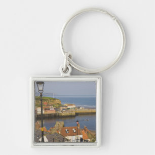 Steps leading down to the harbour, Whitby, North Keychain