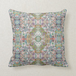 Steps Mirrored Throw Pillow