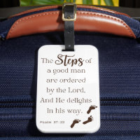 Steps of a Good Man - Psalm 37:23 Bible Verse