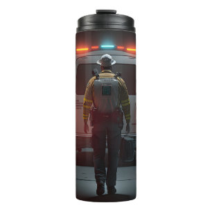 Steps of a Hero Thermal Tumbler