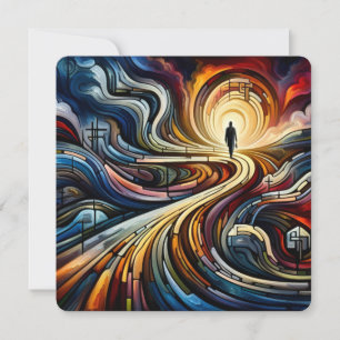 “Steps of Faith” Greeting Card
