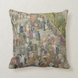 Steps of Santa Maria Aracoeli, Rome Throw Pillow