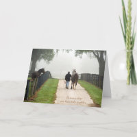 Steps Taken Together Loss of Horse Custom Sympathy