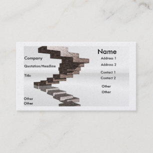 Steps to Success Business Card