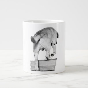 Steps Toward Autumn Warmth Large Coffee Mug