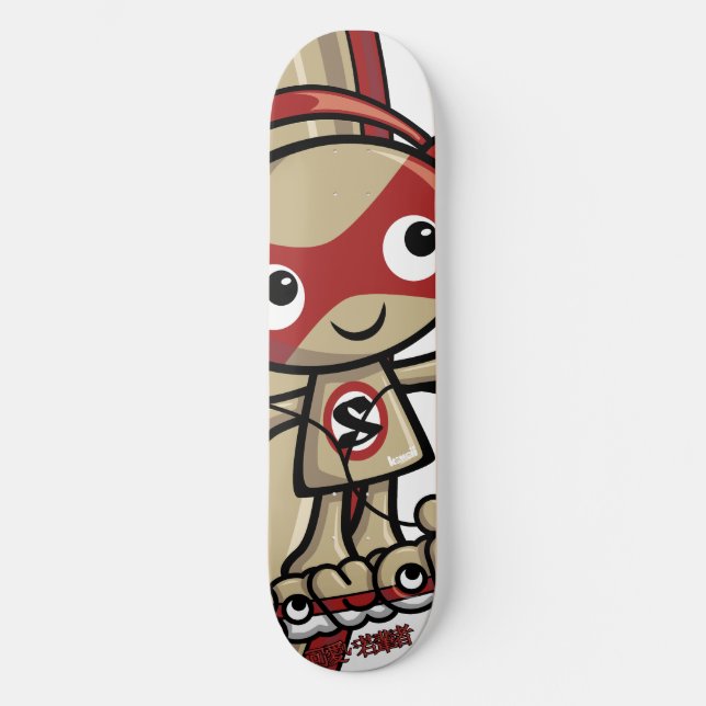 Stereo Mascot Skateboard (Front)