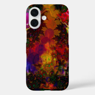 Stereo Trippin Psychedelic Abstract iPhone 16 Case