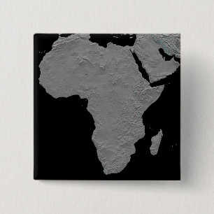 Stereoscopic view of North America 2 Inch Square Button