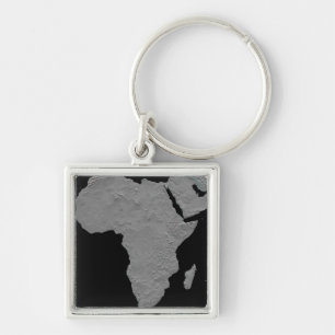 Stereoscopic view of North America Keychain