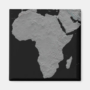 Stereoscopic view of North America Magnet