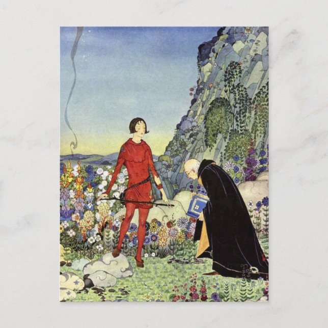 Sterett's Old French Fairy Tales 1919-1920 Postcard (Front)