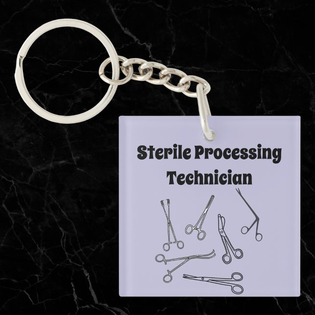 Sterile Processing Technician Keychain (Creator Uploaded)