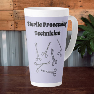 Sterile Processing Technician Latte Mug