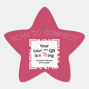 Stern-Aufkleber - QR - GLAM Collection Star Sticker