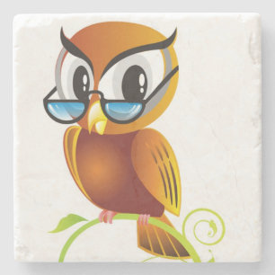 STERN OWL STONE COASTER