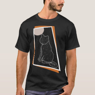Sternbild Cats Constellation Cat Mom Cat Cat T-Shirt