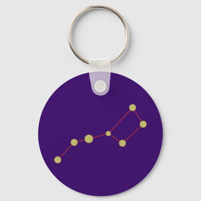 Sternbild Grosser Wagen constellation big dipper Keychain (Front)