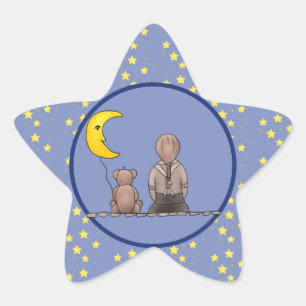 Sternengucker und Sterne  Star Sticker