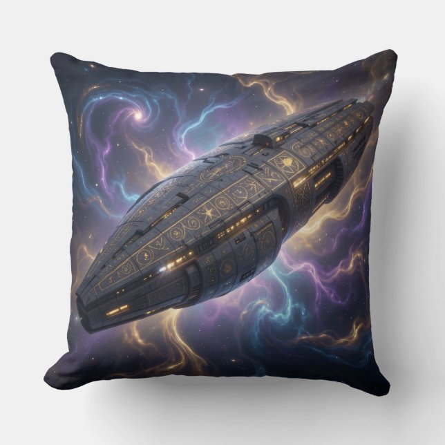 Sternenpfad – Reise durch das Universum´11 Throw Pillow (Front)
