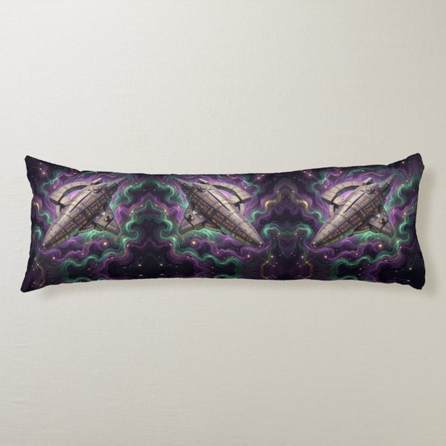 Sternenpfad – Reise durch das Universum´12 Body Pillow (Front)