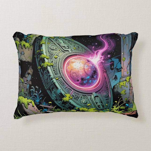 Sternenpfad – Reise durch das Universum´1 Accent Pillow (Front)