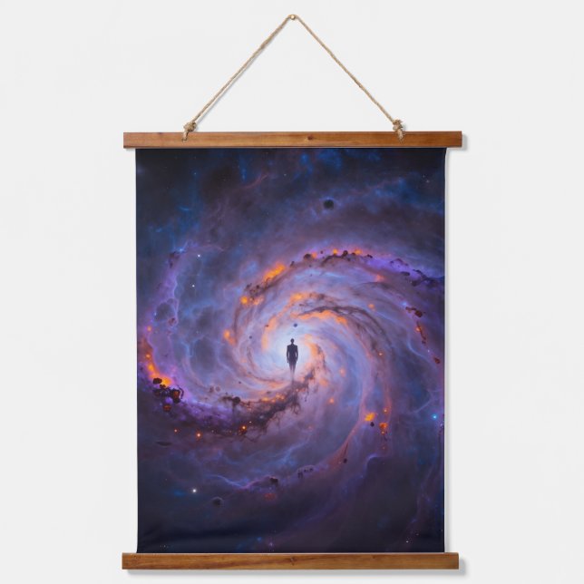 Sternenpfad – Reise durch das Universum´3 Hanging Tapestry (Front)