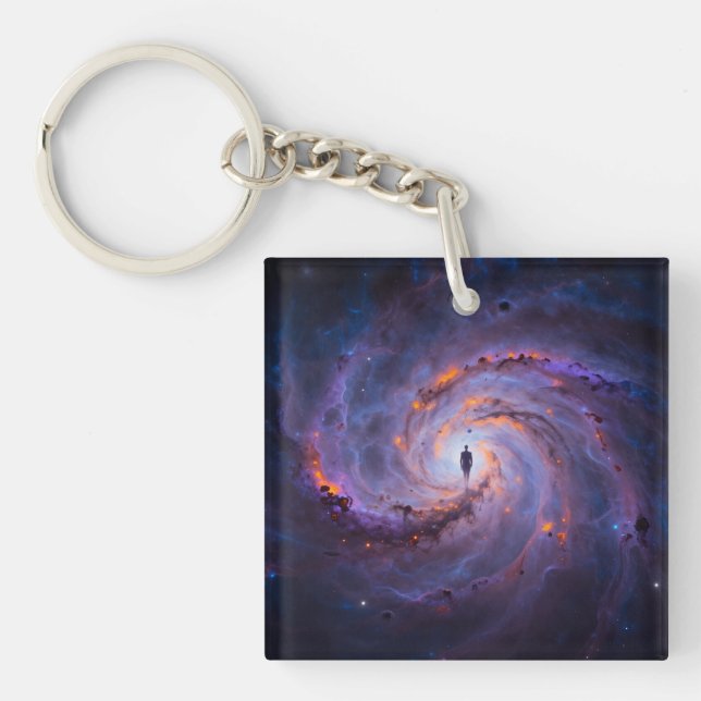 Sternenpfad – Reise durch das Universum´3 Keychain (Front)