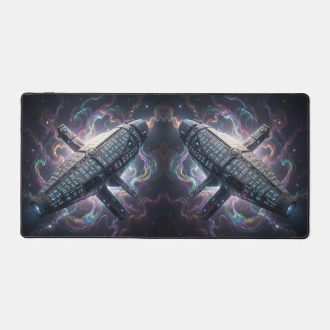 Sternenpfad – Reise durch das Universum´7 Desk Mat (Front)