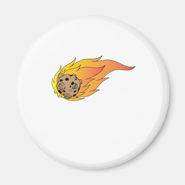 Sternschnuppe Meteroit Magnet (Front)