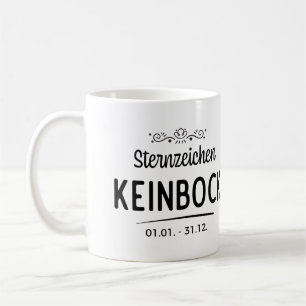 Sternzeichen kein Bock lustige geschenkidee  Coffee Mug