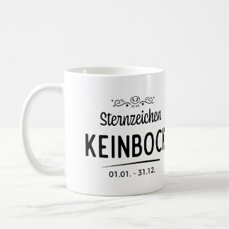 Sternzeichen kein Bock lustige geschenkidee Coffee Mug