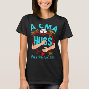 Stethocope Heart Cma Life Happy Nurses Week 2024 T-Shirt