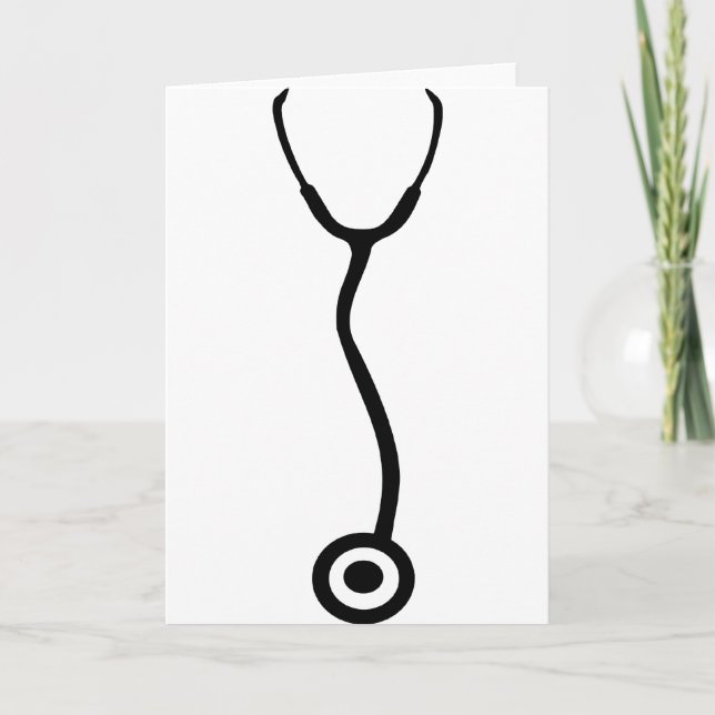 Stethoscope - Doctor Card (Front)
