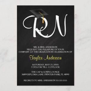 Stethoscope Faire-part de diplôme de l'école de so