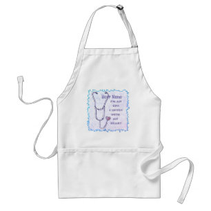 Stethoscope Heart LVN Nurse Standard Apron