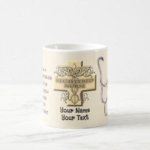 Stethoscope Heart Nurse Mug