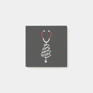 Stethoscope Medical Supplies Christmas Tree Lights Post-it Notes