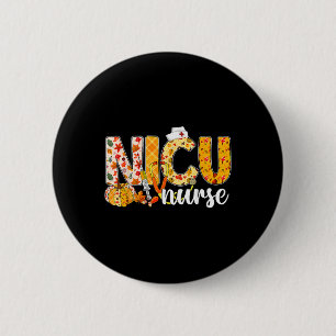 Stethoscope NICU Nurse Fall Yall Autumn Funny Than 2 Inch Round Button