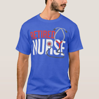 Stethoscope Nursery Retirement LPN Medicine Retire T-Shirt