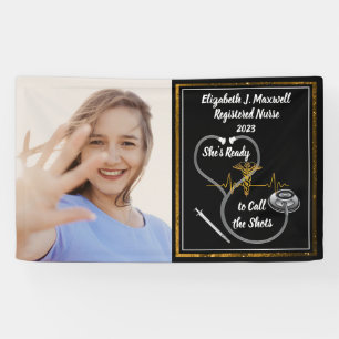 Stethoscope   RN - She's Ready to Call the Shots   Banner