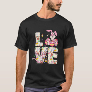 Stethoscope Scrub Nurse Life Easter Day Nurse Cute T-Shirt