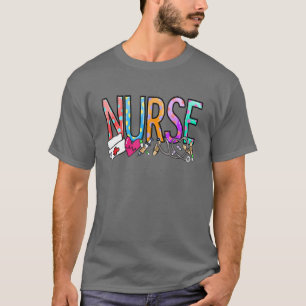Stethoscope Scrub Nurse Life T-Shirt