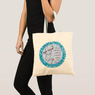 Stethoscope Surgical Nurse tote bag