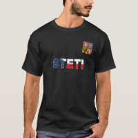 Steti Czech Republic Heart Flag Lion Coat Of Arm E