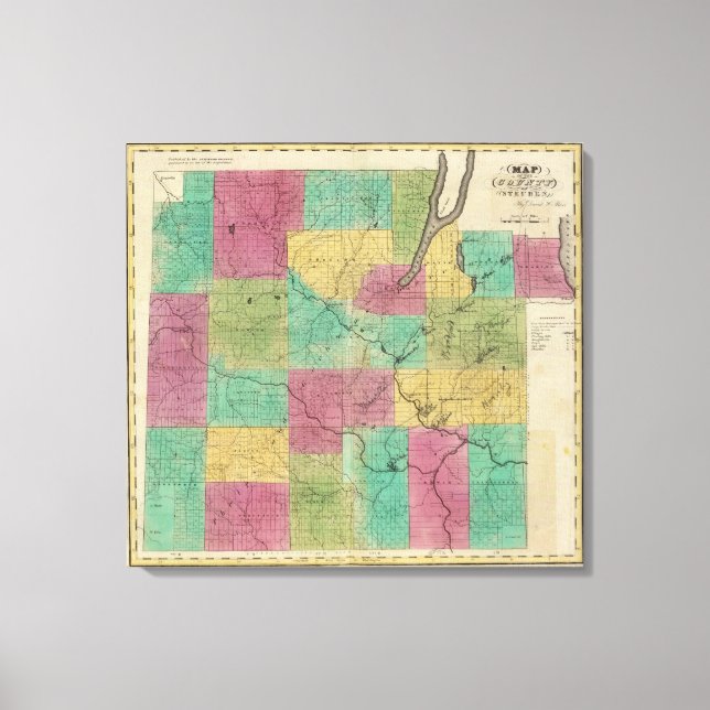 Steuben County Canvas Print (Front)
