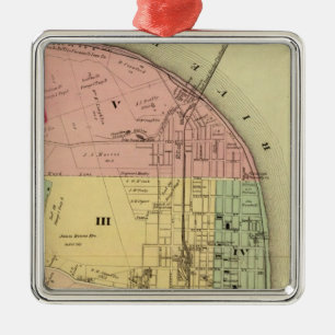 Steubenville, Ohio 2 Metal Ornament