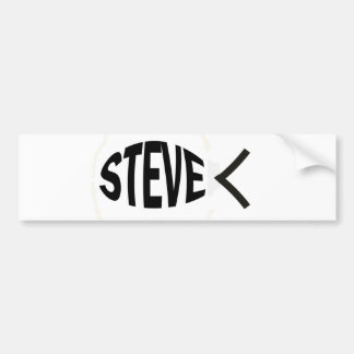 Steve Fish Bumper Sticker