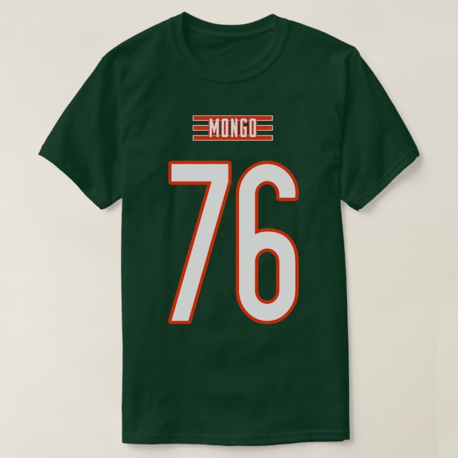 Steve McMichael Mongo Chicago Jersey FrontBack Pri T-Shirt (Design Front)