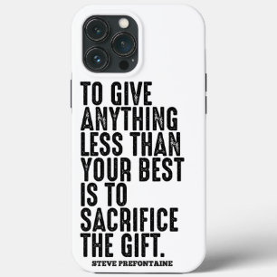 Steve Prefontaine Quotes iPhone 13 Pro Max Case