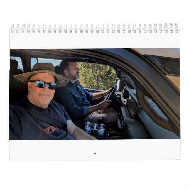 Steve Selfie Calendar - But Why? (Back)